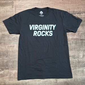 Black Graphic Tee with Bold Statement